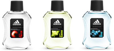 

Adidas Ice Dive & Pure Game & Team Force Gift Set Combo Set(Set of 3)