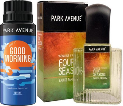 Park avenue Good Morning Spray ,Four Seasons EDP Combo Set(Set of 2)