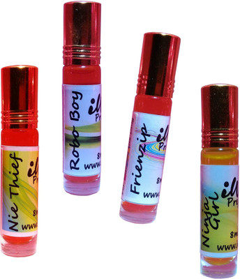 

Iwill Non Alcoholic Perfumes Floral Attar Fancy Ittar 32 ml Combo Set(Set of 4)