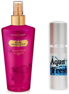 

Victoria's secret Pure Seduction and Aqua Fresh Combo Set(Set of 2)