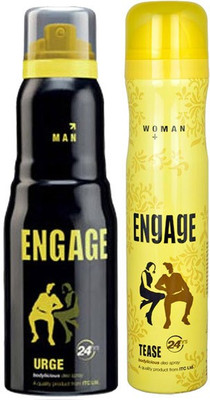 

Engage Urge+Tease Combo Set(Set of 2)