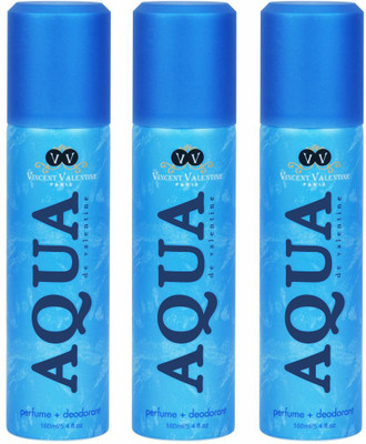 

Vincent valentine paris Set of 3 Aqua de Valentine Deos Combo Set(Set of 3)