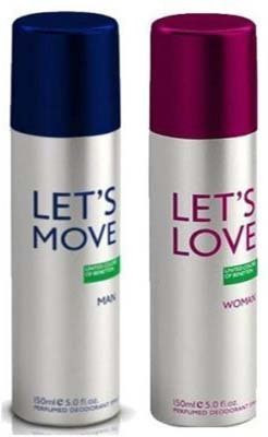

Benetton Let's Love Let's Move Combo Set(Set of 2)
