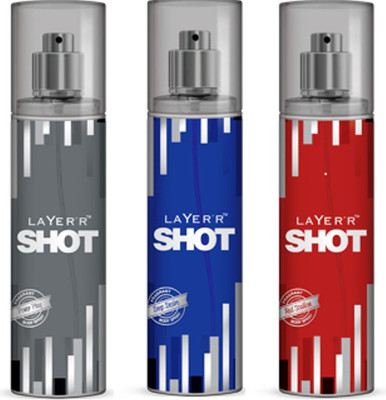 

Layer'r Shot Of 3 - Power Play, Deep Desire, Red Stallion Gift Set Combo Set(Set of 3)