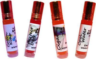 

Iwill Non Alcoholic Perfumes Floral Attar Fancy Ittar 32 ml Combo Set(Set of 4)