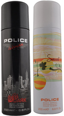 Police Police Gift Set Combo Set(Set of 2)