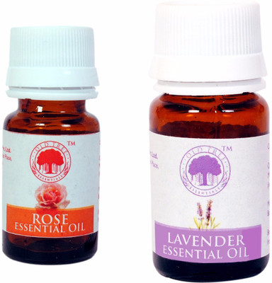 

Old tree Rose and Lavender Essential Oil Combo Set