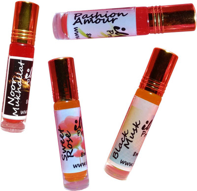 

Iwill Non Alcoholic Perfumes Floral Attar Fancy Ittar 32 ml Combo Set(Set of 4)