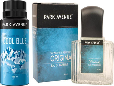 

Park avenue Cool Blue Deodorant ,Orignal EDP Combo Set(Set of 2)