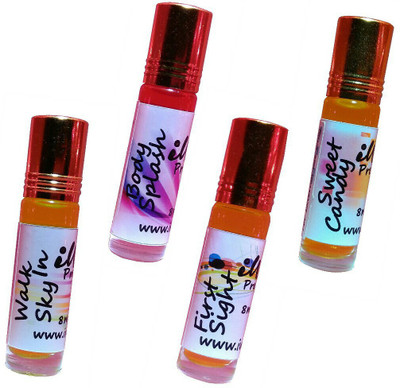 

Iwill Non Alcoholic Perfumes Floral Attar Fancy Ittar 32 ml Combo Set(Set of 4)