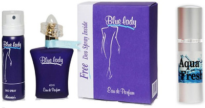 Rasasi Blue Lady Perfume and Aqua Fresh Combo Set(Set of 3) available at flipkart for Rs.1099
