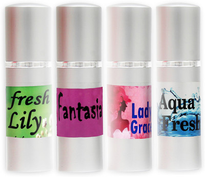 

Fragrance And Fashion Pack Of 4 Wallet Perfumes Combo Set(Set of 4)