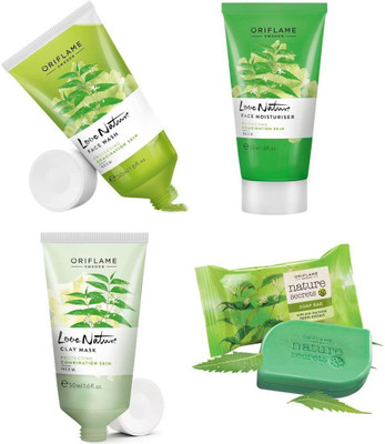 

Oriflame sweden Love Nature Neem Set Combo Set(Set of 4)