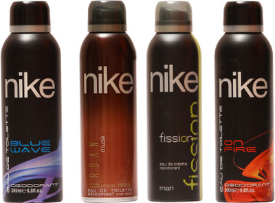 

Nike Blue Wave Urban Musk Fission on Fire Combo Set(Set of 4)