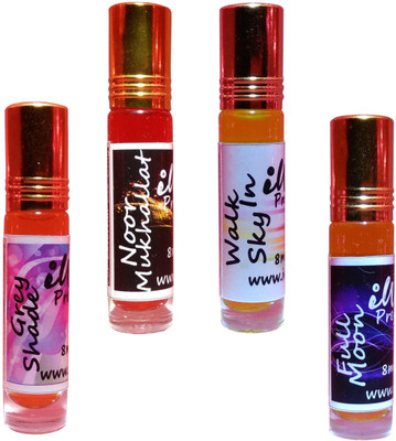 

Iwill Non Alcoholic Perfumes Floral Attar Fancy Ittar 32 ml Combo Set(Set of 4)