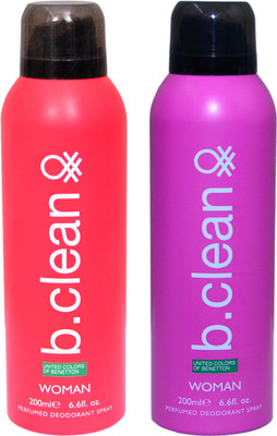 

United Colors Of Benetton CLEAN RED WOMAN , CLEAN PINK WOMAN Combo Set