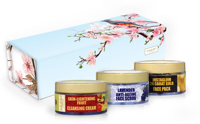 

Vaadi herbals Glamorous Glow Skin Care Herbal Gift Set Combo Set