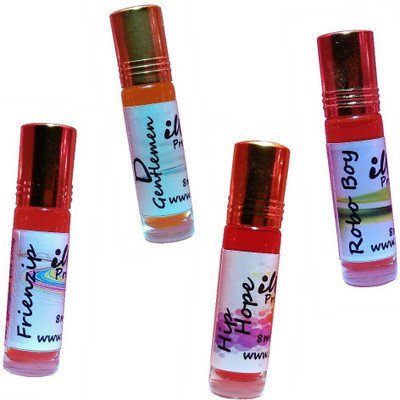 

Iwill Non Alcoholic Perfumes Floral Attar Fancy Ittar 32 ml Combo Set(Set of 4)