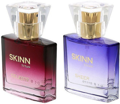 

Titan skinn Sheer and Celeste for Women 25 ml(Set of 2)