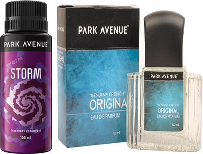 

Park avenue Storm Deodorant ,Orignal EDP Combo Set(Set of 2)