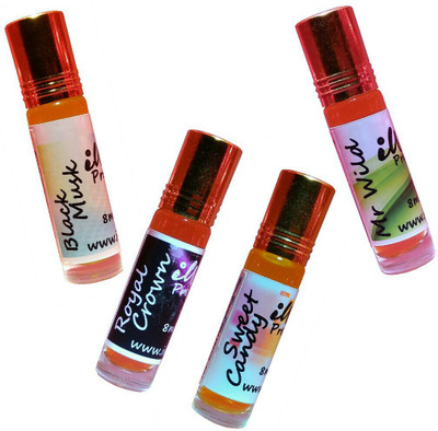 

Iwill Non Alcoholic Perfumes Floral Attar Fancy Ittar 32 ml Combo Set(Set of 4)