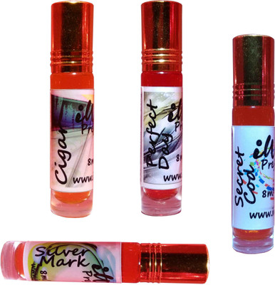 

Iwill Non Alcoholic Perfumes Floral Attar Fancy Ittar 32 ml Combo Set(Set of 4)