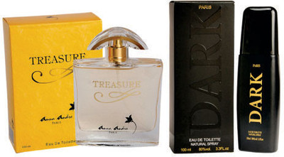 

Anna andre paris Set of Treasure EDT & New Dark EDT Gift Set(Set of 2)