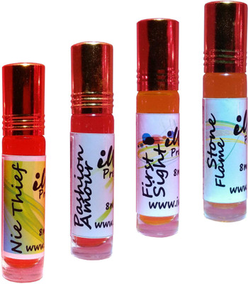 

Iwill Non Alcoholic Perfumes Floral Attar Fancy Ittar 32 ml Combo Set(Set of 4)