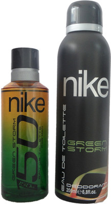 

Nike Green Storm Gift Pack Combo Set(Set of 2)