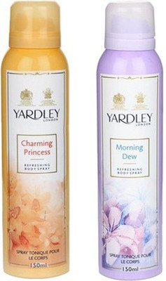 

Yardley london Charming Princess and Morning Dew Combo Set(Set of 2)