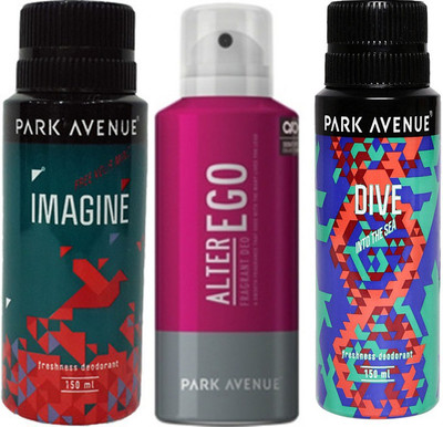 

Park avenue Alter ego,Dive and Imagine Combo Set(Set of 3)