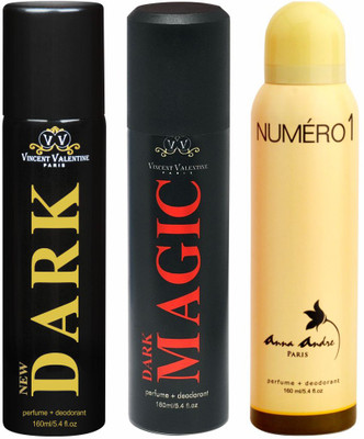 

Vincent valentine paris Dark, Dark Magic & Numero 1 Combo Set(Set of 3)