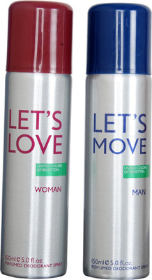 

Benetton Lets Love lets moov Gift Set Combo Set(Set of 2)