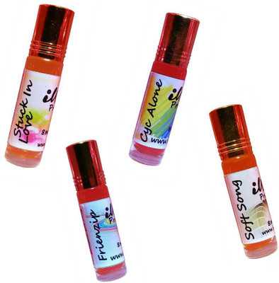 

Iwill Non Alcoholic Perfumes Floral Attar Fancy Ittar 32 ml Combo Set(Set of 4)
