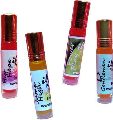 

Iwill Non Alcoholic Perfumes Floral Attar Fancy Ittar 32 ml Combo Set(Set of 4)