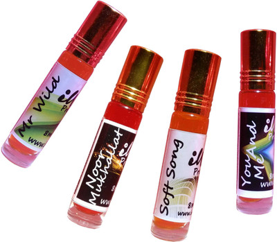 

Iwill Non Alcoholic Perfumes Floral Attar Fancy Ittar 32 ml Combo Set(Set of 4)