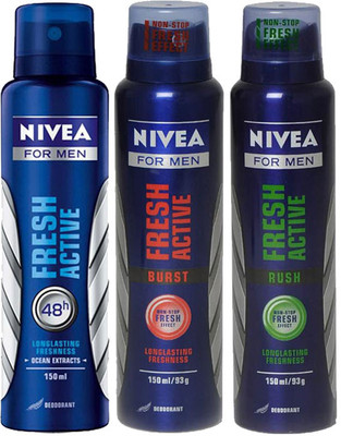 

Nivea Nivea Combo Set Combo Set(Set of 3)