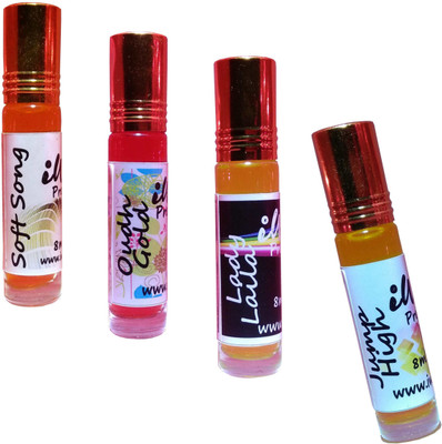 

Iwill Non Alcoholic Perfumes Floral Attar Fancy Ittar 32 ml Combo Set(Set of 4)