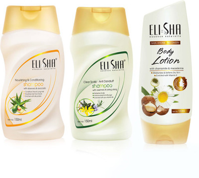 

Elisha Anti Dandruff Shampoo(Set of 3)