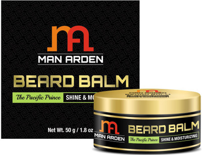 

Man Arden Beard & Mustache Balm - The Pacific Prince (Shine & Moisturizing)(Set of 1)