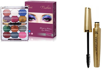 

Blue Heaven eye shadow,mascara(Set of 2)