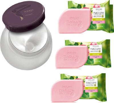 

Oriflame Sweden Body Cream-Soaps Combo(Set of 4)