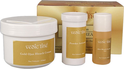 

Vedic Line Gold Ojas Bleach Cream(Set of 3)