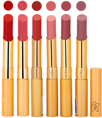 

Rythmx 6 Pcs Color Lipstick Makeup Creamy Matte Long Lasting Lip Colors 162201781(Multicolor,)