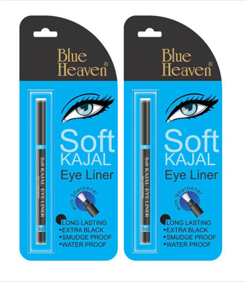 Blue Heaven 2 Pc Bh Kajal Liner Combo(Set of 2)