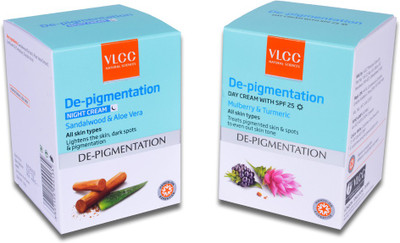 

VLCC De-Pigmentation Day Cream & De-Pigmentation Night Cream(Set of 2)