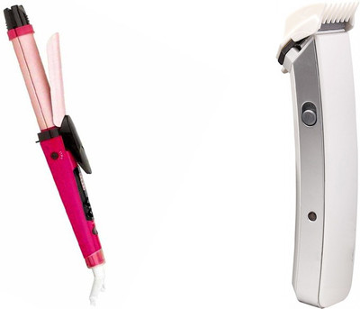 

Mify Supper Hair Straightener & Trimmer combo kit NV-1818_216(Set of 2)