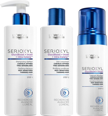

L'Oreal Paris Serioxyl Fuller Hair Denser Thicker(Set of 3)