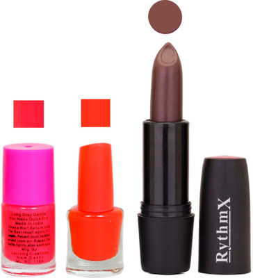 

Rythmx FB ST RYTH BLK LIPSTICKS AND NAIL POLISH IMPORTANT COMBO 30(Set of 3)