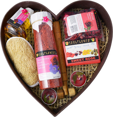 

Soulflower Romance Heart Bathset(Set of 7)